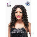 Pure human hair virgin cheap wholesale unprocessed u part wig for sale , curly wig for black women
